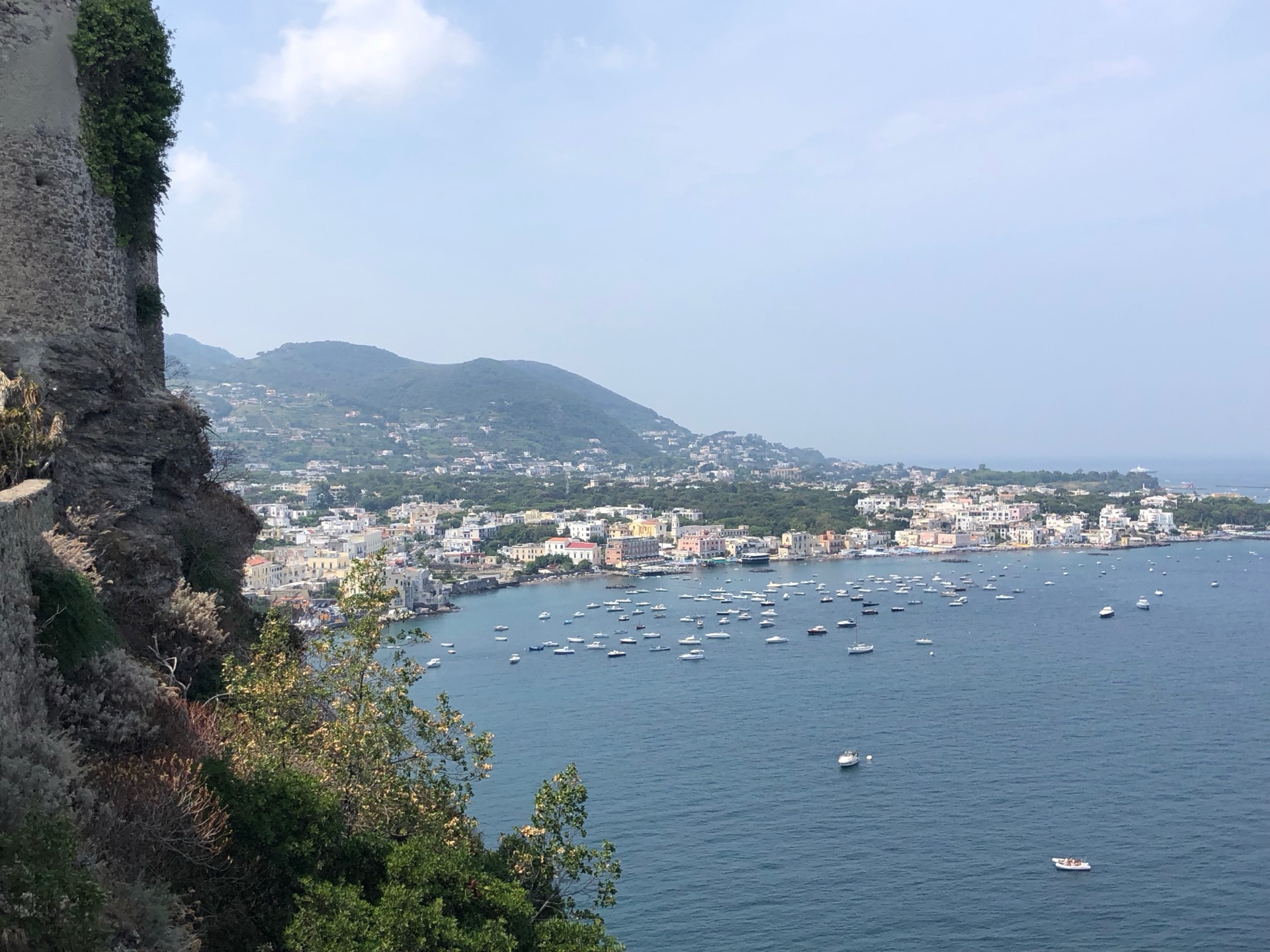 Ischia’s harbor and hillside villages