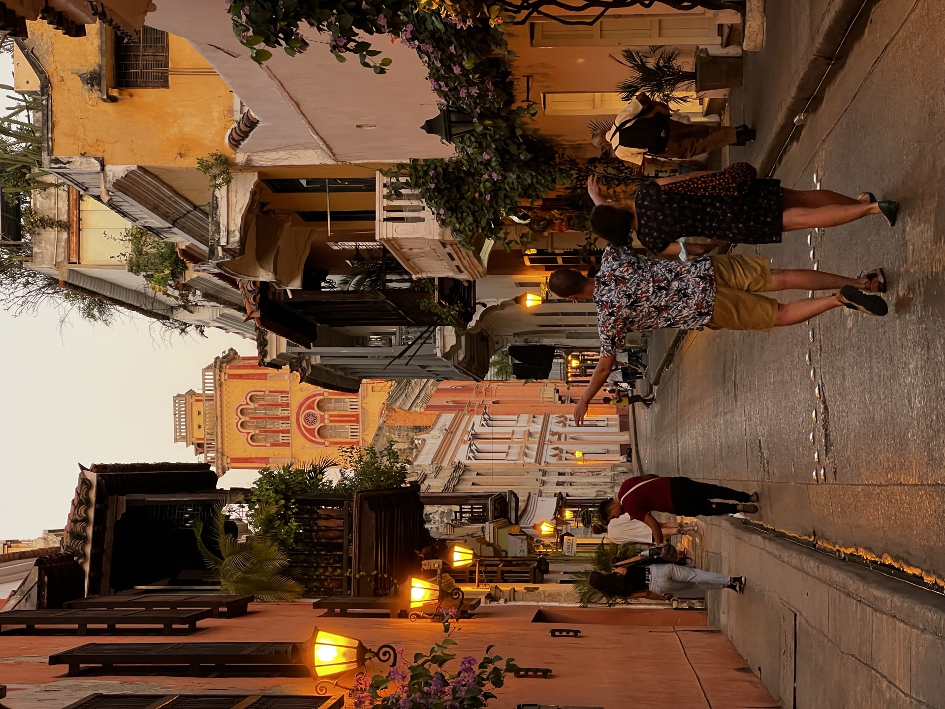 Evening stroll through the old city