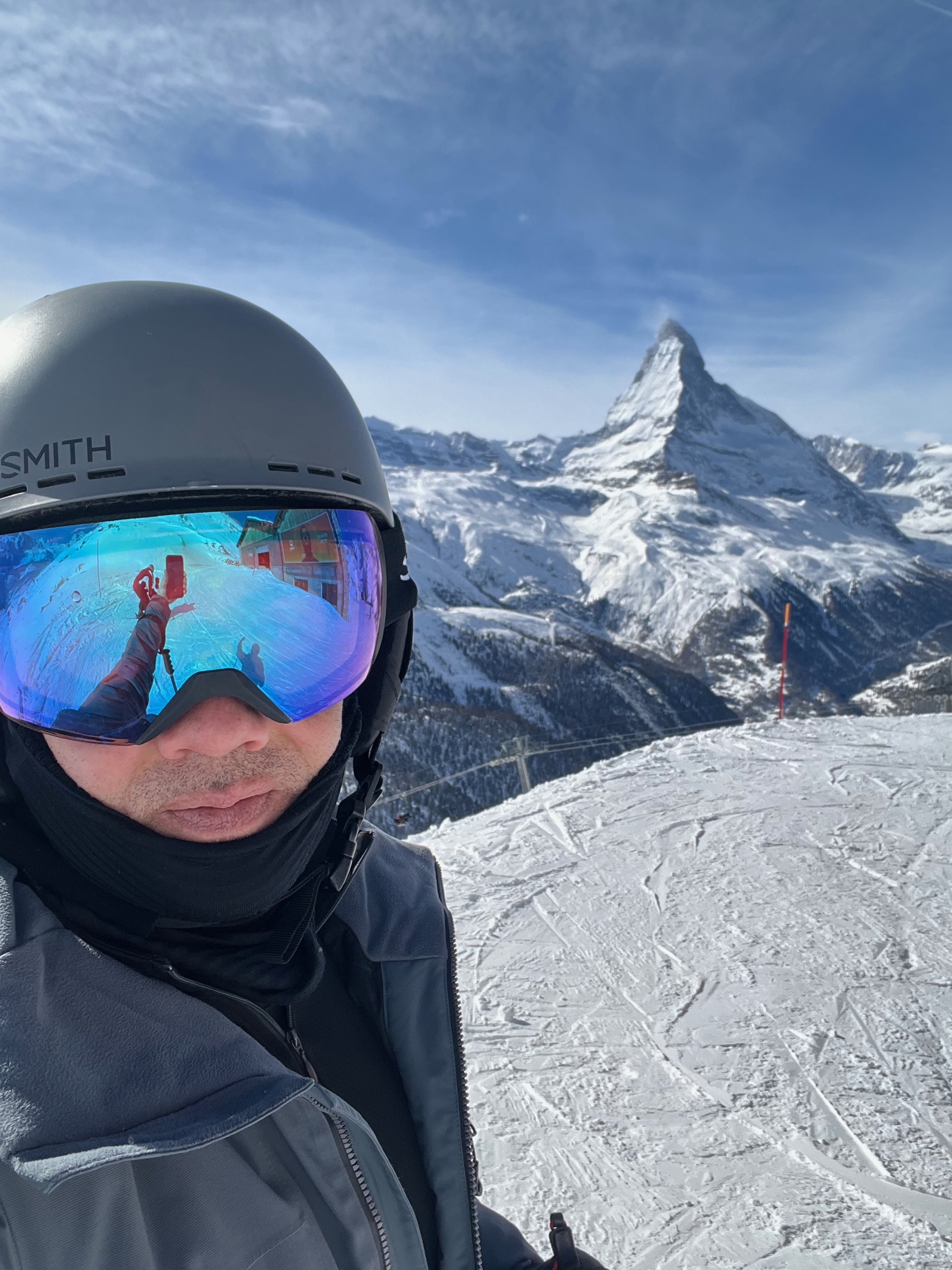 On the slopes with the Matterhorn